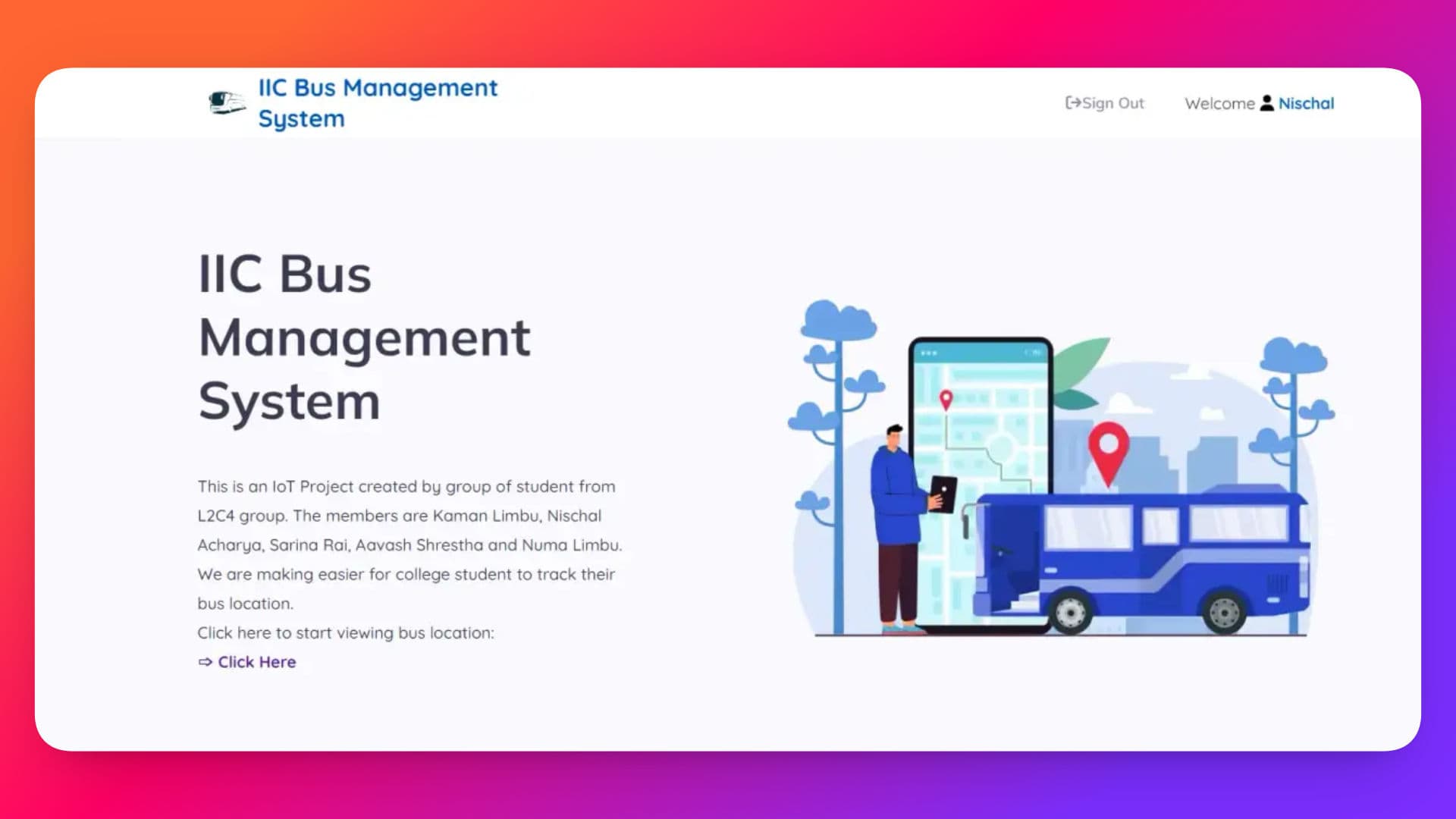 Bus Management System